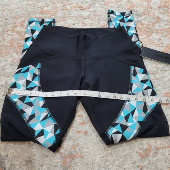 Karma‎ Printed Danica Tights in GTM Turquoise - Size Large - Picture 9 of 9